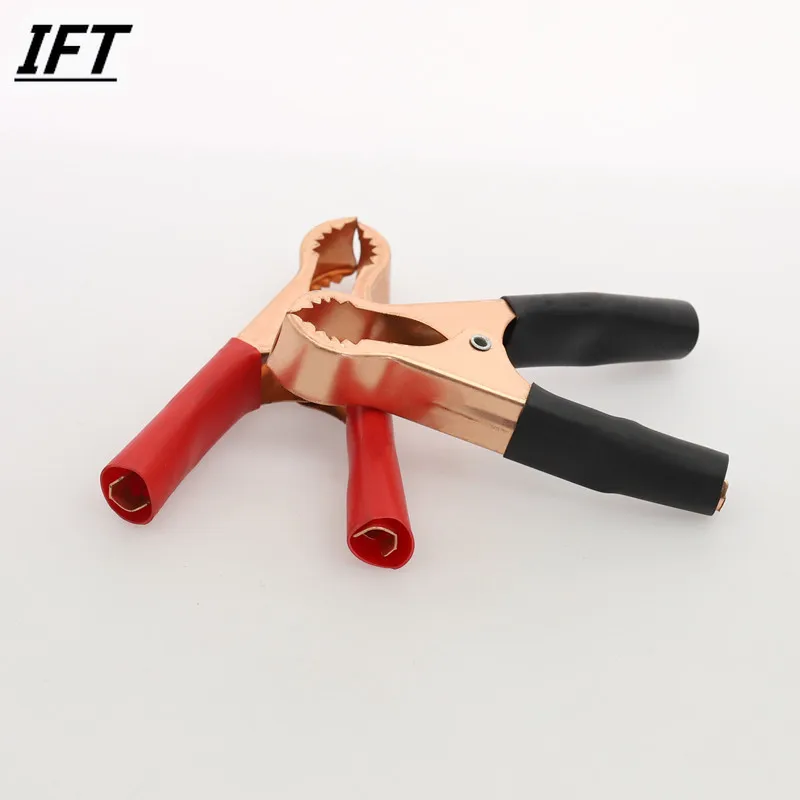 2 шт. 50A красный + черный 80 мм крокодил Автомобиля Караван Ван Батарея Тесты