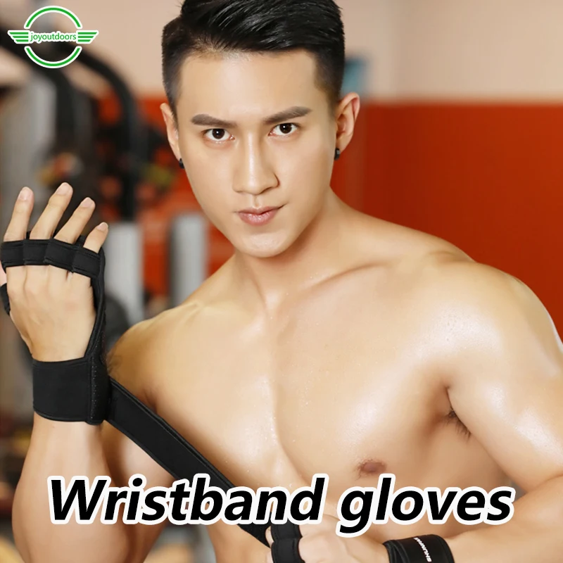 Новинка 1 пара тренировочных перчаток для тяжелой атлетики женские и мужские
