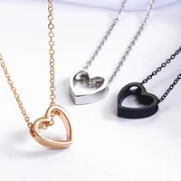 cute women necklace korean style lady long lasting bright luster pendant necklace pendant necklace chain necklace