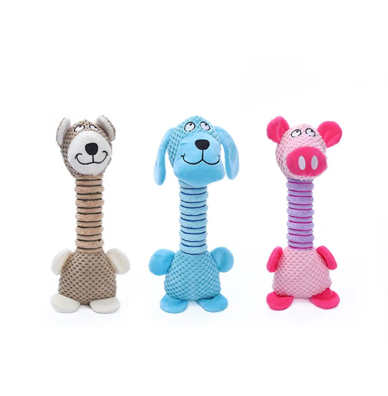 

Новый мультфильм животных Pet игрушка для собаки щенка Милые Мягкие Плюшевые Скрипучий Игрушки Плюшевые Звук принадлежности для тренировки ...