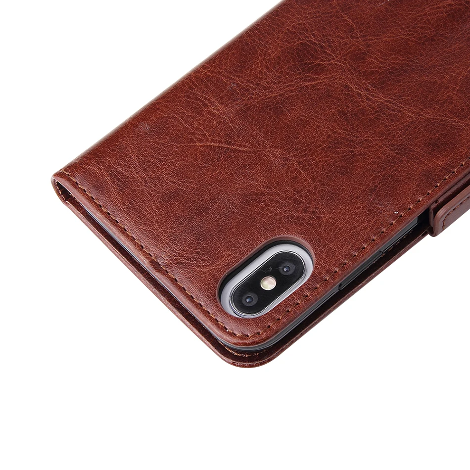 Роскошный чехол кошелек в стиле ретро для телефона Xiaomi Mi 8 Lite кожаный сумочка Redmi 6A