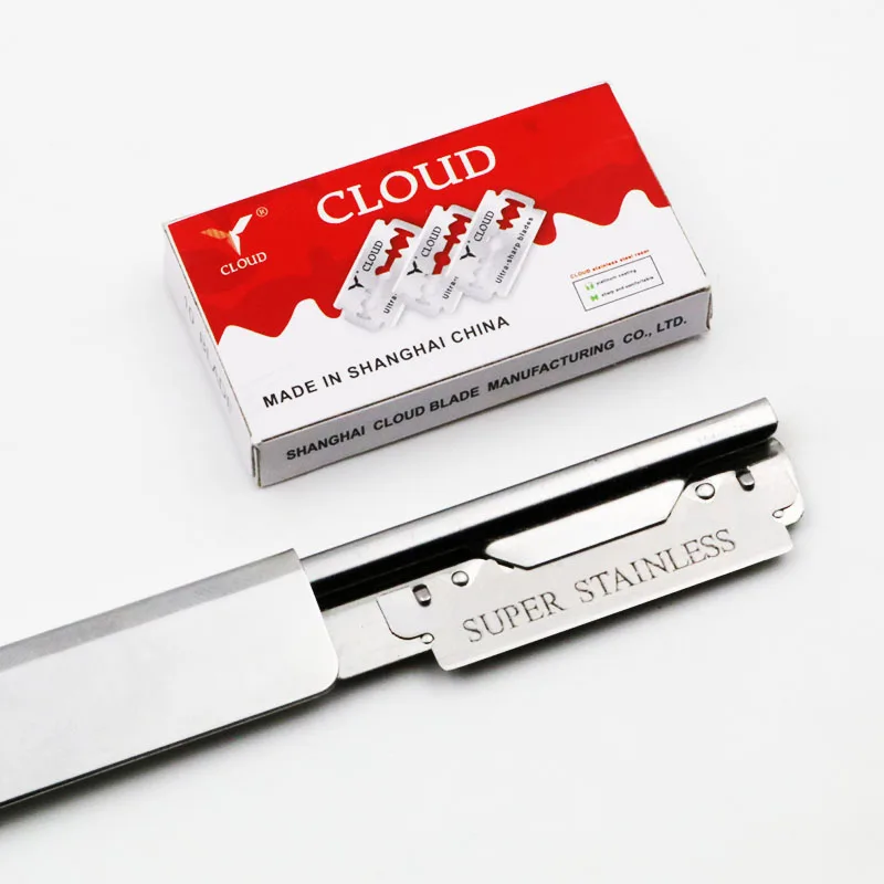 Складной нож для бритья мужчин и женщин инструменты удаления волос с 10 лезвиями 1