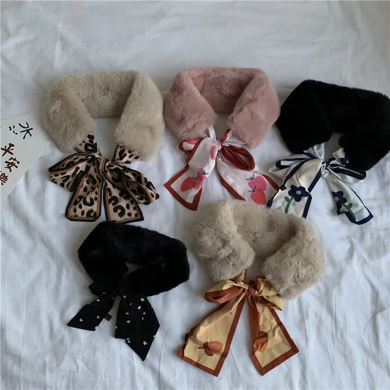 

Fashion Winter Women Scarves for Ladies 2020 Solid Satin Black Lovely Hot Sale Real Natural Warm Soft Good Elastic Female 0867