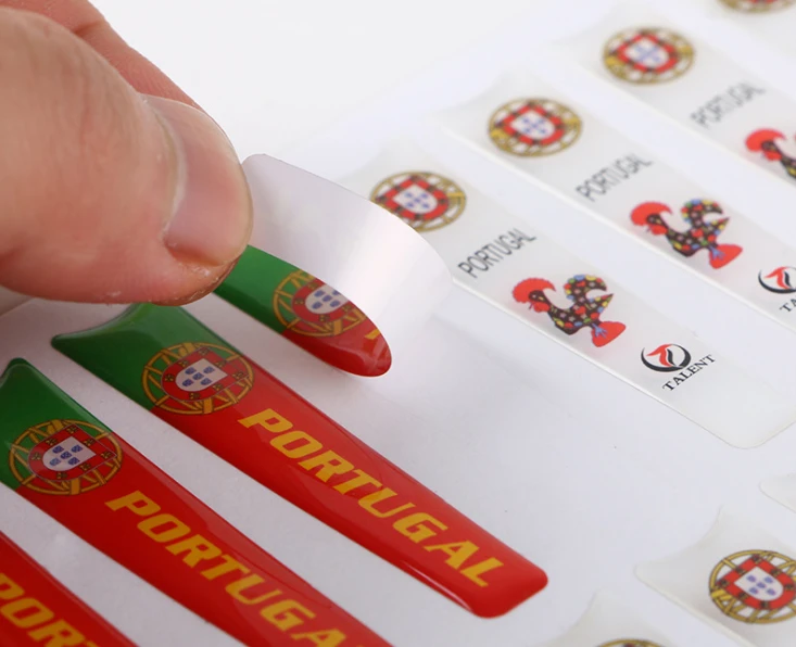 Легкая Съемная самоклеящаяся Водонепроницаемая прозрачная эпоксидная смола