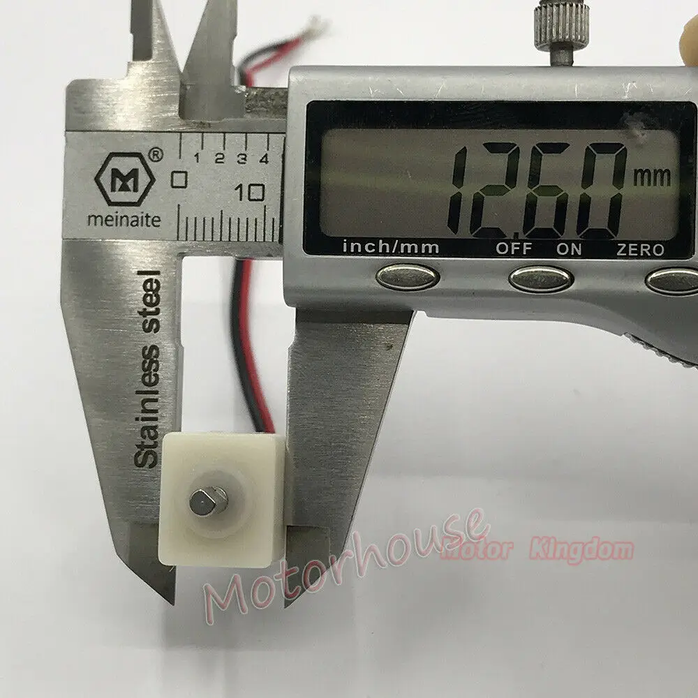 Микро N20 полностью металлический мотор-редуктор DC 3V-6V 50rpm-100rpm медленная скорость
