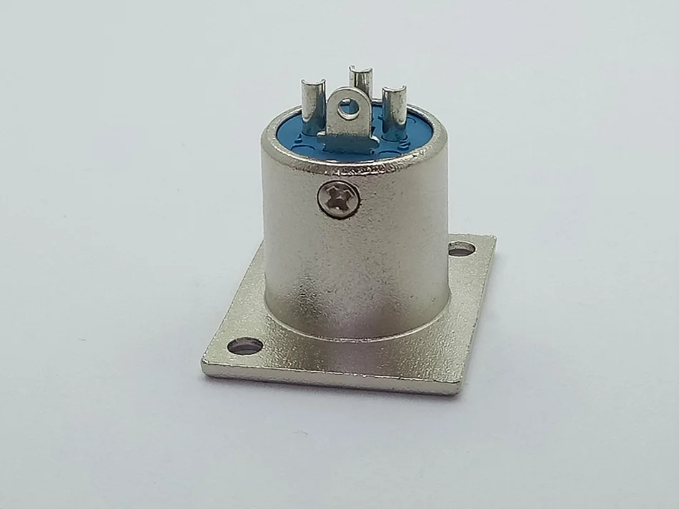 2шт 3Pin XLR разъем металлический YS1K3F2 xlr Женский Джек+ штекер разъем панель монтируется для микрофона аудио устройств