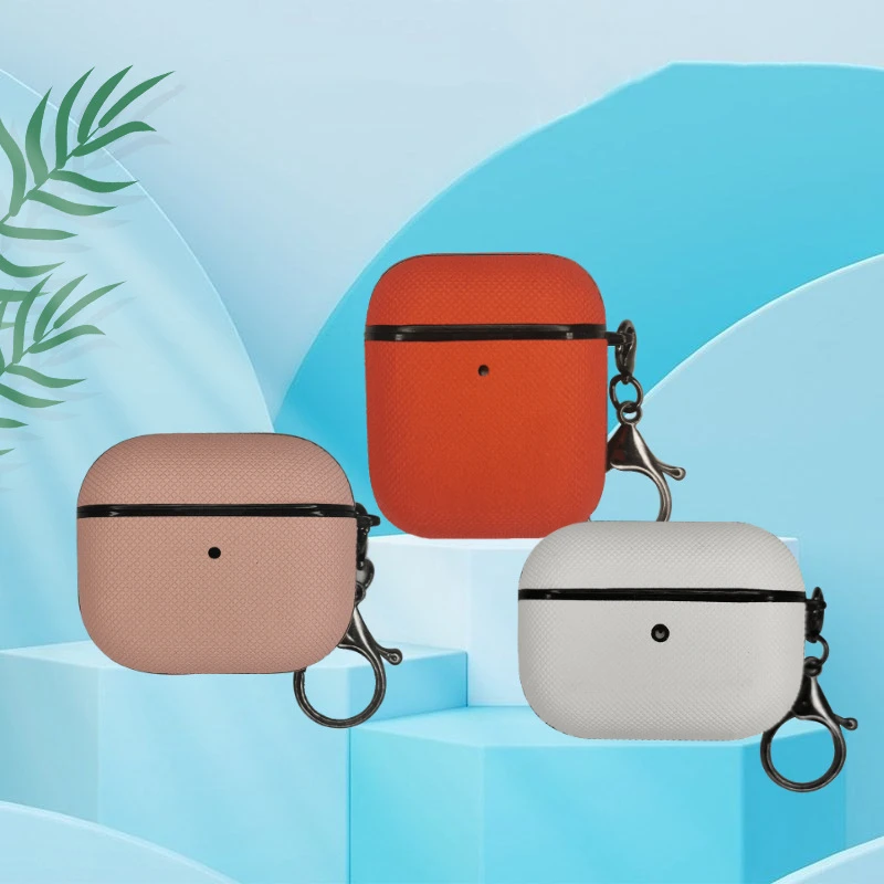 

Роскошный дизайнерский чехол для Apple AirPods 1 2 Pro, роскошный чехол из искусственной кожи для беспроводных Bluetooth-наушников, защитный чехол для ...