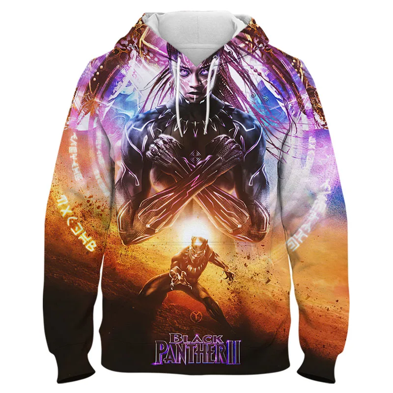 Толстовка Мужская/женская оверсайз с длинным рукавом и 3D-принтом на весну/осень -