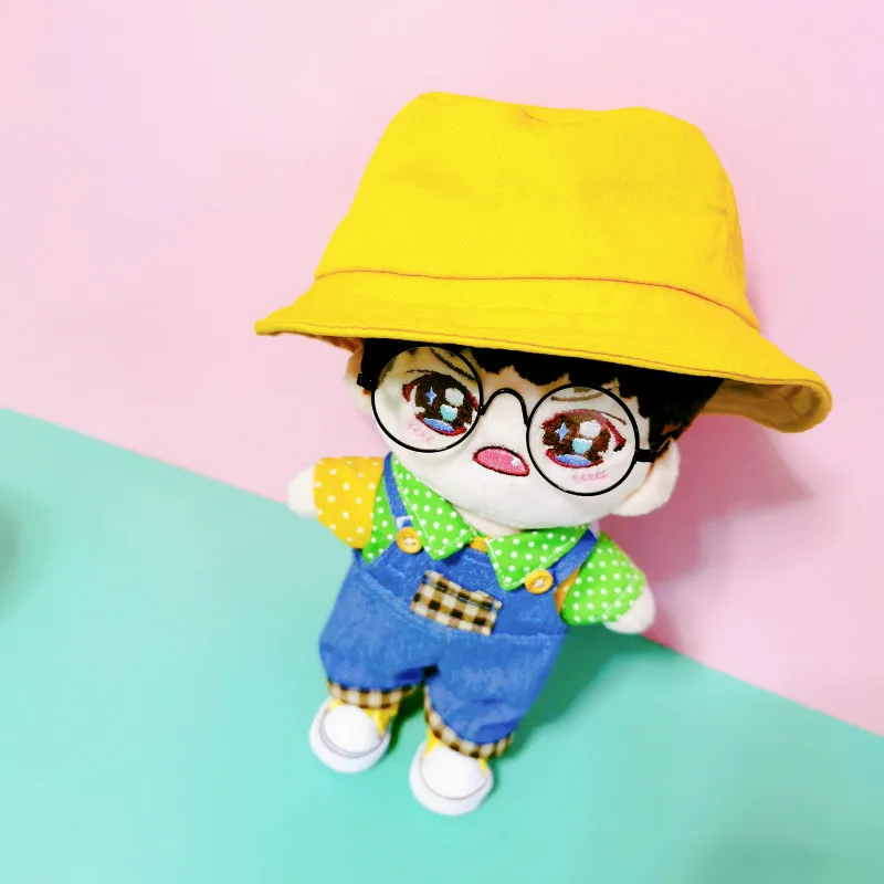 

[MYKPOP]KPOP Doll's Clothes & Accessories: Bucket Hat for 15cm 20cm doll (without doll) Fans Collection SB20082302