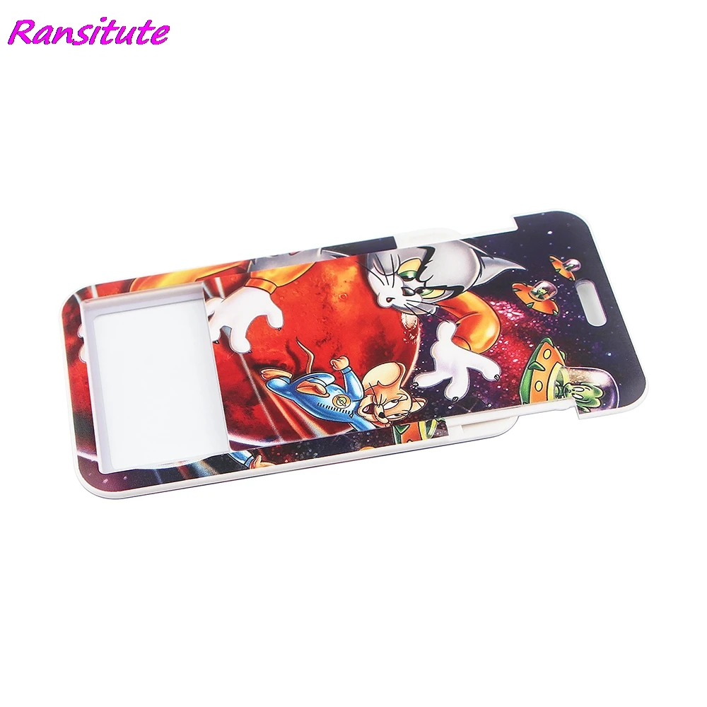 Ransitute R1638 кошка с мышонком из мультфильма шейный ремешок для ключей ID карты