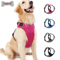 upgraded no pull dog pet walking harness vest luxury outdoor adventure harness with easy control handle