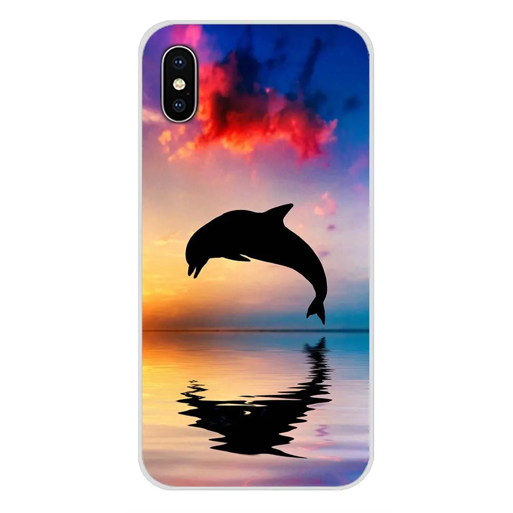 Прозрачные мягкие чехлы с черепашками и дельфинами для LG G3 G4 Mini G5 G6 G7 Q6 Q7 Q8 Q9 V10 V20 V30