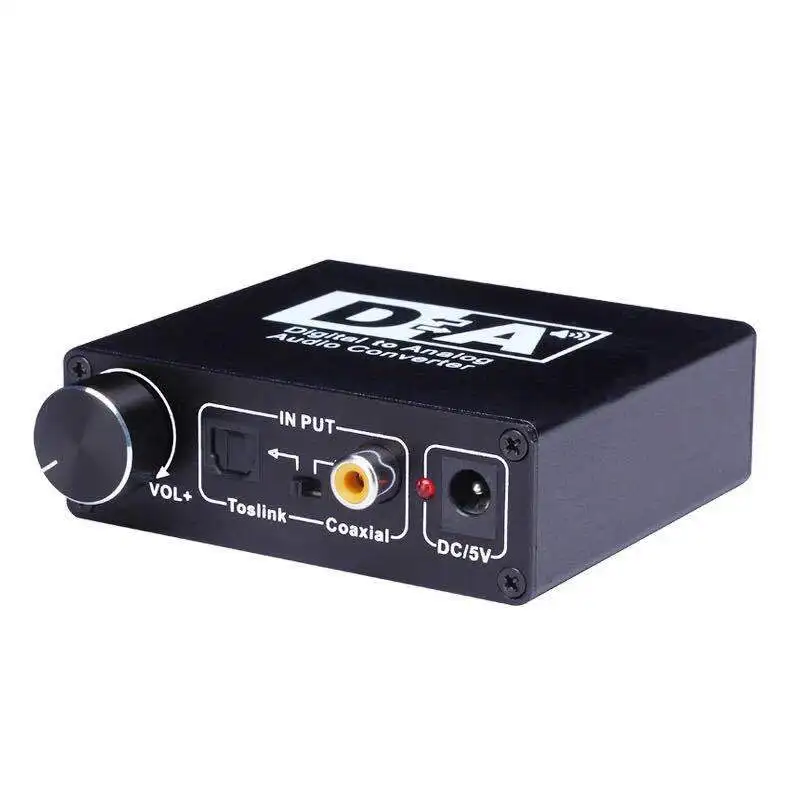 Цифровой коаксиальный аудио конвертер 3 5 ТВ приставка усилитель звука выходной