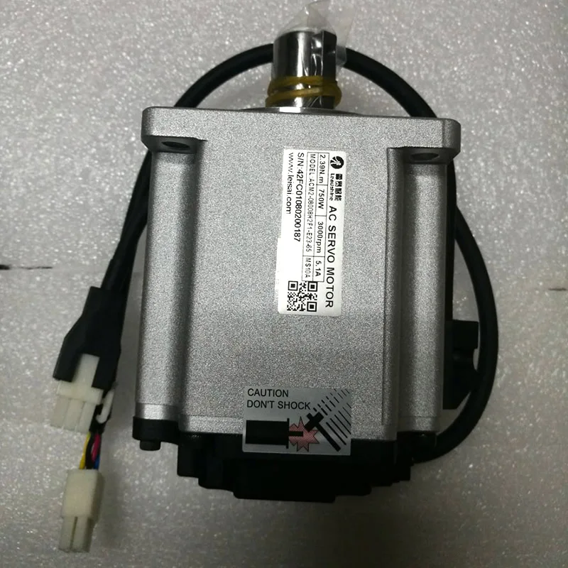 Leadshine 60 мм 200W AC220V Servo Мотор с тормозом ACM2 06002H2E1 E23 65 0.64NM 23 бит кодер 6500 об/мин для