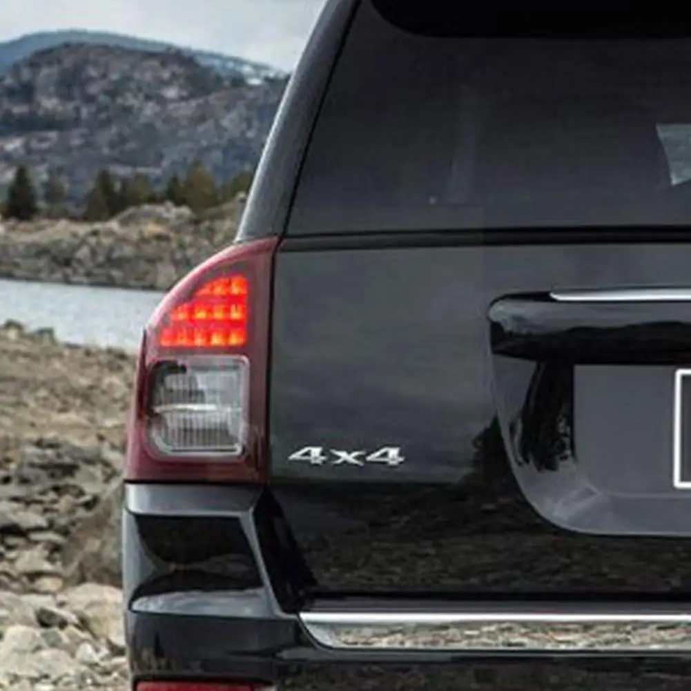 

3d 4x4 Decal Car Decoration Accessories Car Sticker Logo Logo Sticker Badge Off-road Metal 4x4 Body Decoration Sticker Car J5j6