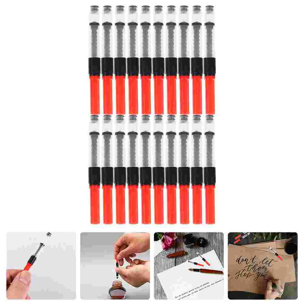 

1 Set 20Pcs Durable Pen In Converters Fill Ink Absorbers Pen Accessories