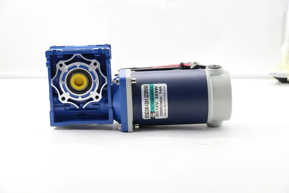 300W 24V DC RV40 червячный редуктор двигатель 12В высокого качества NMRV40 червь Шестерни мотор самоблокирующийся Шестерни измельчитель одиночного вала по часовой стрелке и против часовой стрелки