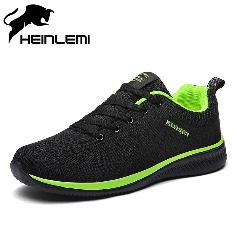HEINLEMI/мужские кроссовки Мужская обувь для взрослых цвет черный серый высокое