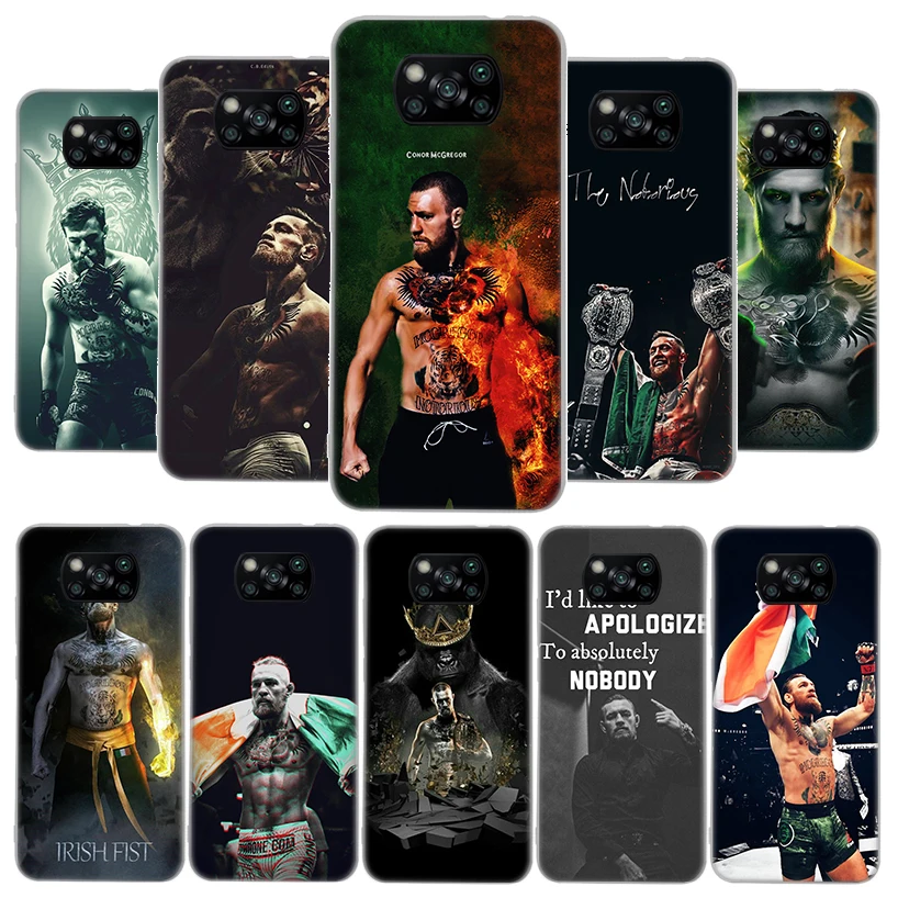 Чехол Conor McGregor для Xiaomi Mi Note 10 Poco M4 M3 M2 X3 Pro X4 NFC F3 F2 F1 A3 A2 Lite A1 CC9E GT |