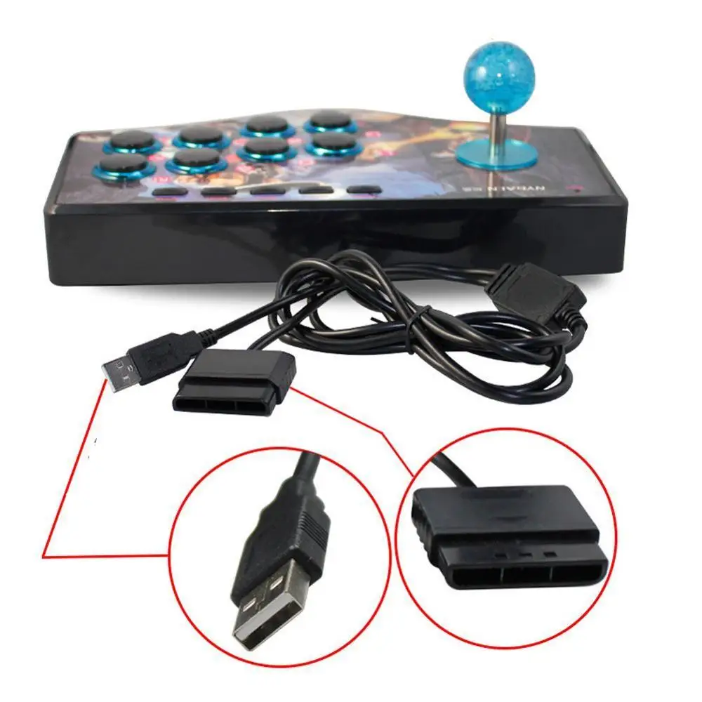 Ретро Аркада рокер контроллер Usb джойстик для Ps2/Ps3/ПК/Android Smart Tv встроенный