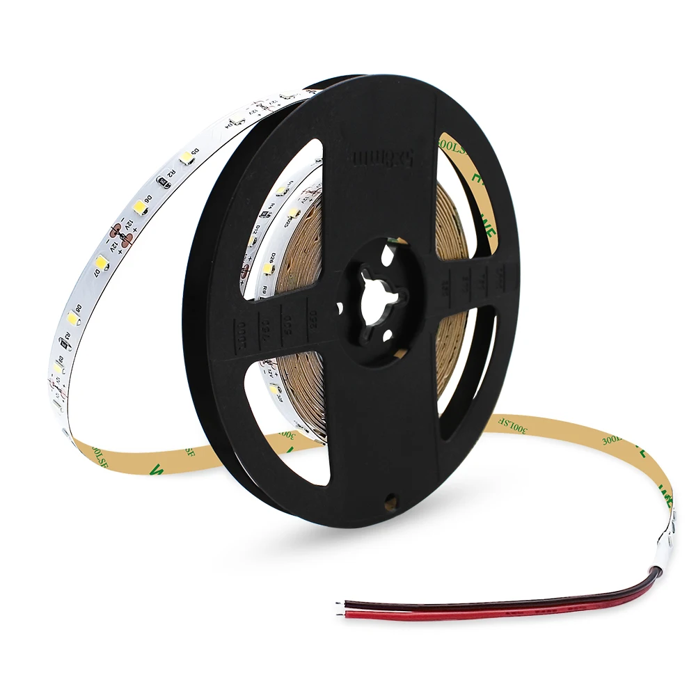 Гибкая лента Светодиодная освещение CRI 95 2835 SMD 8 мм DC12V белая печатная плата для