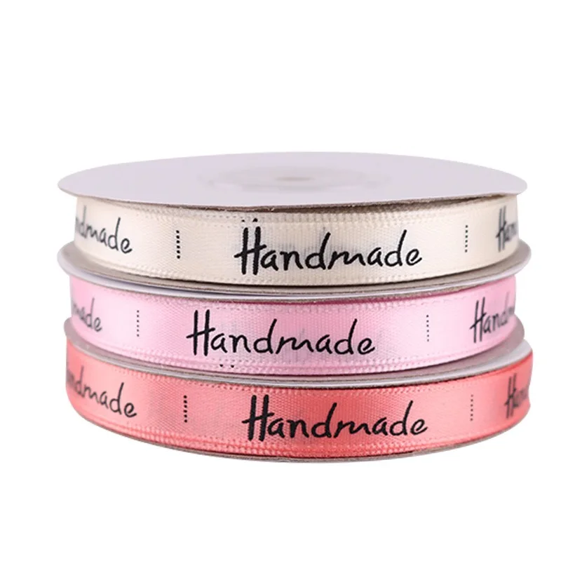 Лента из полиэстера с принтом для ручной работы 22 метра/рулон 10 мм украшения