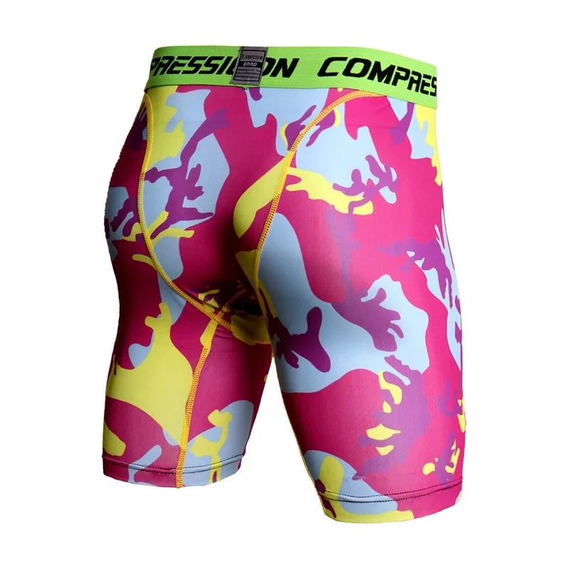 Лидер продаж 2020 мужская спортивная компрессионная одежда для спортзала шорты