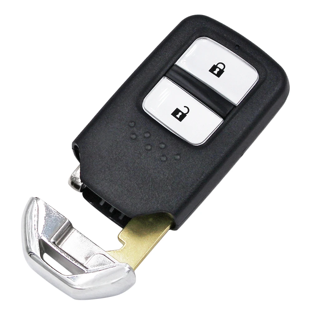 2 Button Smart Remote Car Key 313.8Mhz ID47 Chip for Honda Fit City Jazz Shuttle Vezel FCC: KR5V1X 72147-T5A-J01 / 72147-T5C-J01 |