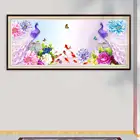 Камни в форме ромба круглый алмазов картина пейзаж цветок Животные Алмазная Вышивка Набор для вышивания крестиком мозаичное искусство, подарок на Новый год