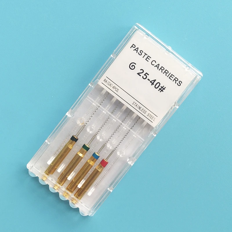 4 шт./кор. с фокусным расстоянием 25 мм зубной пасты перевозчиков спираль