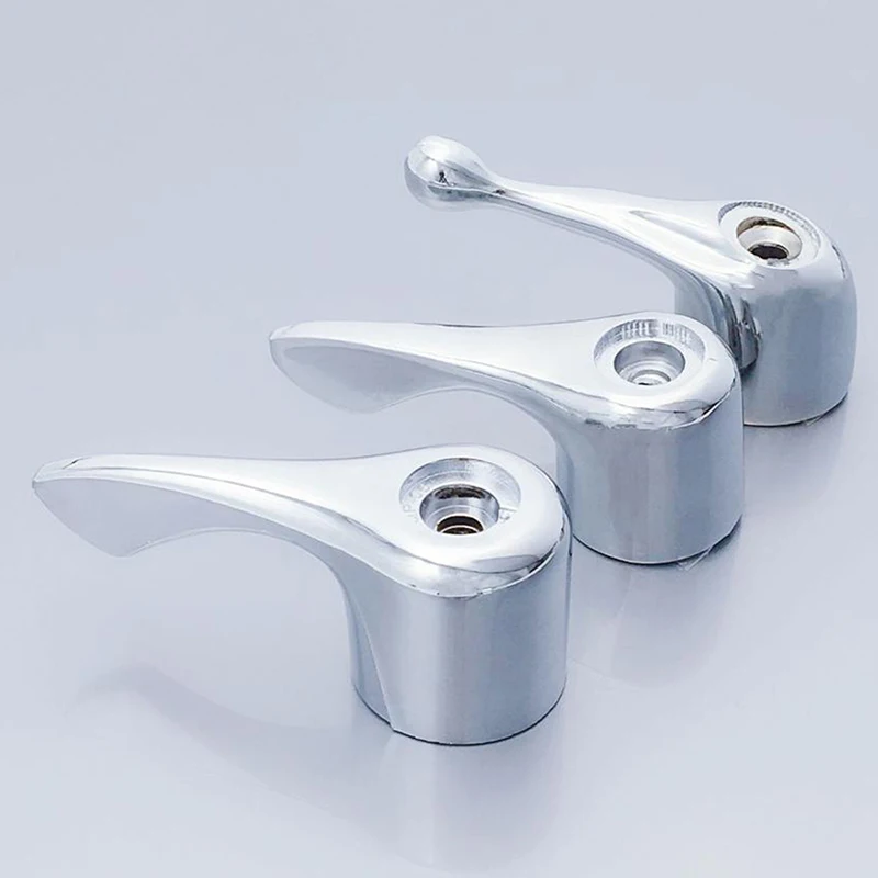 

Faucet Handle Switch Valve faucet Handle Replacement Chrome Plated faucet Handle Replacement Bathroom Kitchen