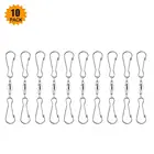 Шарнирные Крючки для подвешивания, с двойным зажимом, 10 шт.