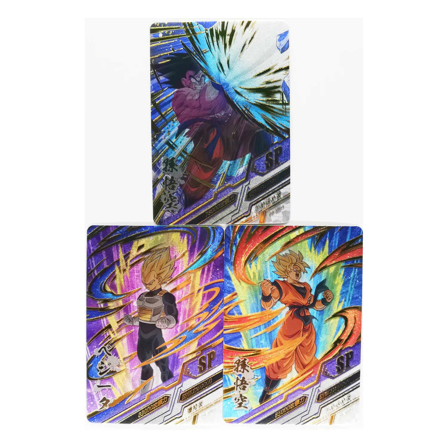 9 шт./компл. супер сайян Драконий жемчуг Z бронзирующие грубые вспышки герои