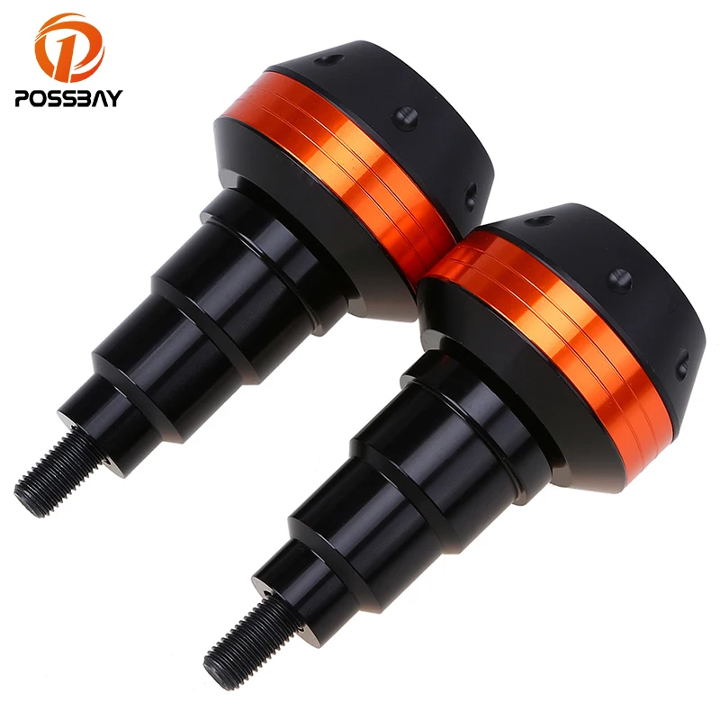 Posbay CNC алюминиевый Универсальный мотоцикл Оранжевая Рамка слайдер анти Краш Pad