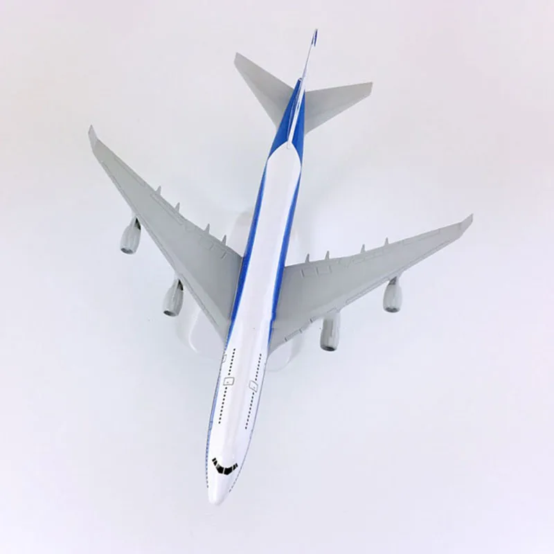 Масштаб 1:400 20 см литой металлический сплав Боинг 747 B747 прототип авиационной
