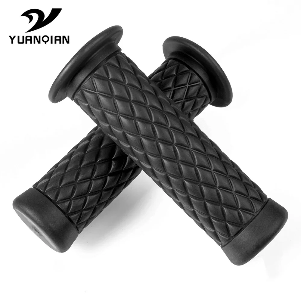 1 пара 7/8 &quot22 мм резиновые противоскользящие ручки для Руля Мотоцикла Для Ducati