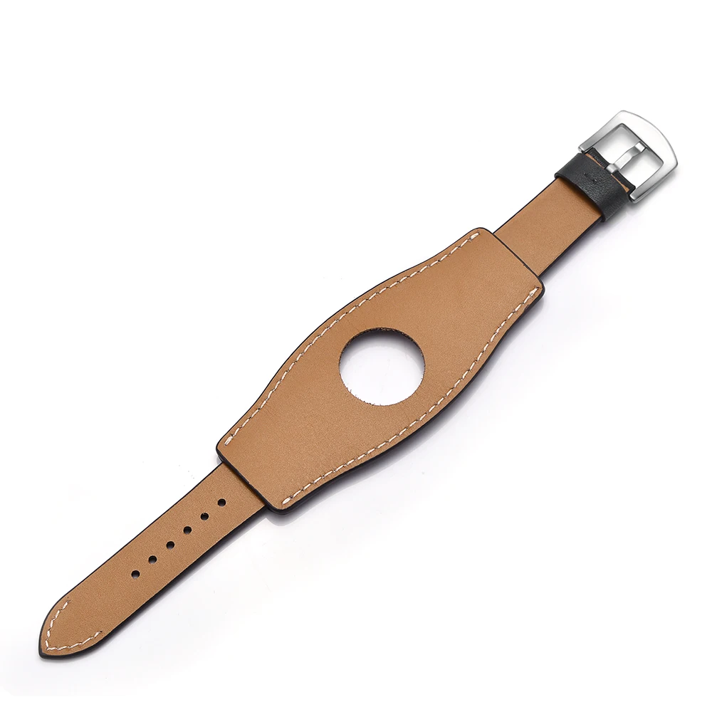 Crazy-horse Leather Watch Strap For Apple 44mm 40mm Pull Up Waxed 42mm 38mm | Наручные часы