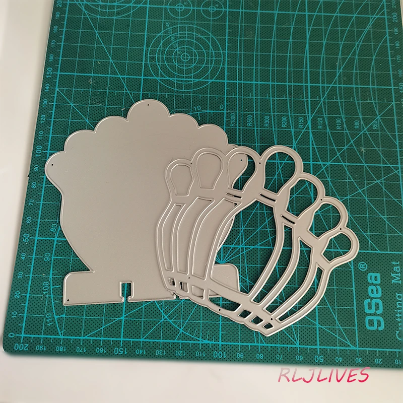 

Bowling Memorydex Metal Cutting Dies DIY Scrapbooking Card Stencil Paper Craft Handmade Album Handbook Decoration