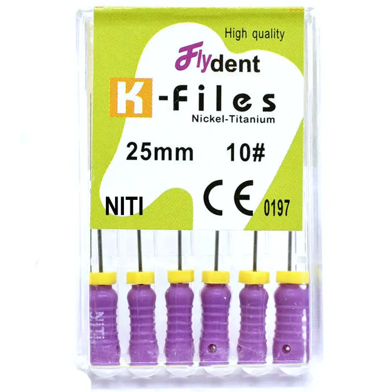 Стоматологический Инструмент Файлы нити к K FILES руки пользования для endondontic