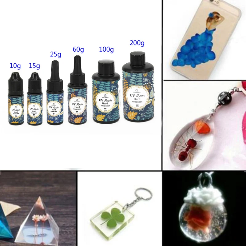 Новый Сделай Сам УФ ультрафиолетовая Смола отверждения солнечное лечение