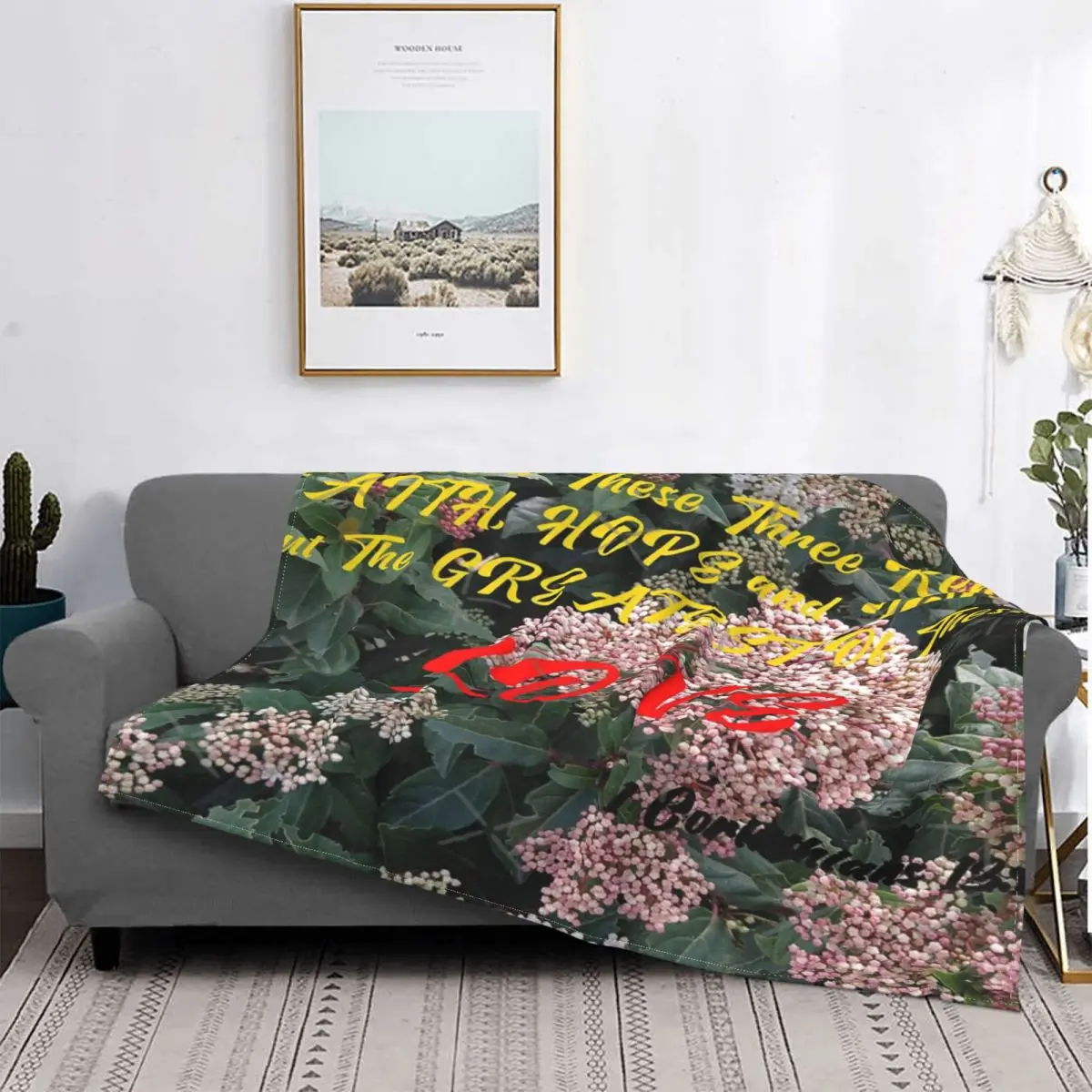 

Faith Hope And Love-colcha a quadros para cama, manta para пикник, edredones y colcha