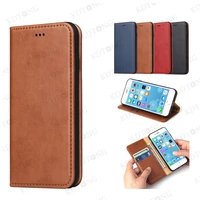 luxury solid color dermal pattern flip leather case for iphone 12 11 xs pro max mini x xr 8 7 plus retro full protection cover