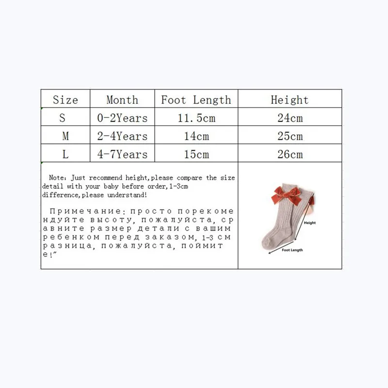 

Lawadka Knit Baby Knee High Socks Winter Warm Socks for Kids Fashion Bow Baby Girls Long Socks Baby Cheap Stuff Accessories 2020