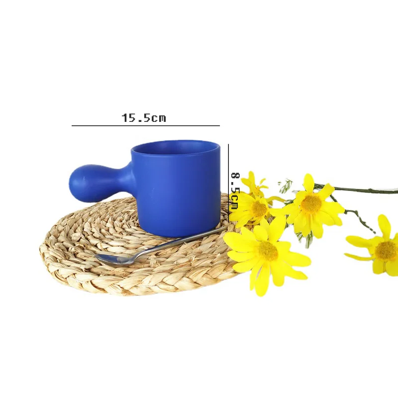 

European Color Cloud Ceramic Cup Saucer Mug Home Dessert Pastry Coffee Cup Milk Coffee Cup Birthday Gift Home Decoration Modern