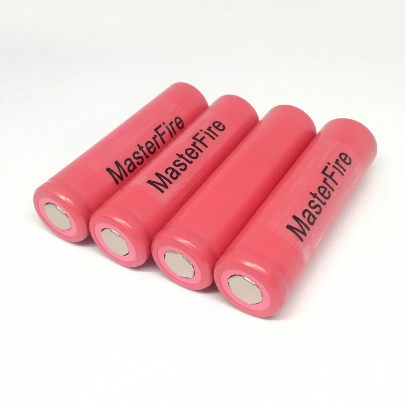 MasterFire-Batería de iones de litio para linternas, Original Sanyo 18650, 1500mah, UR18650w2, 3,7 V, recargable