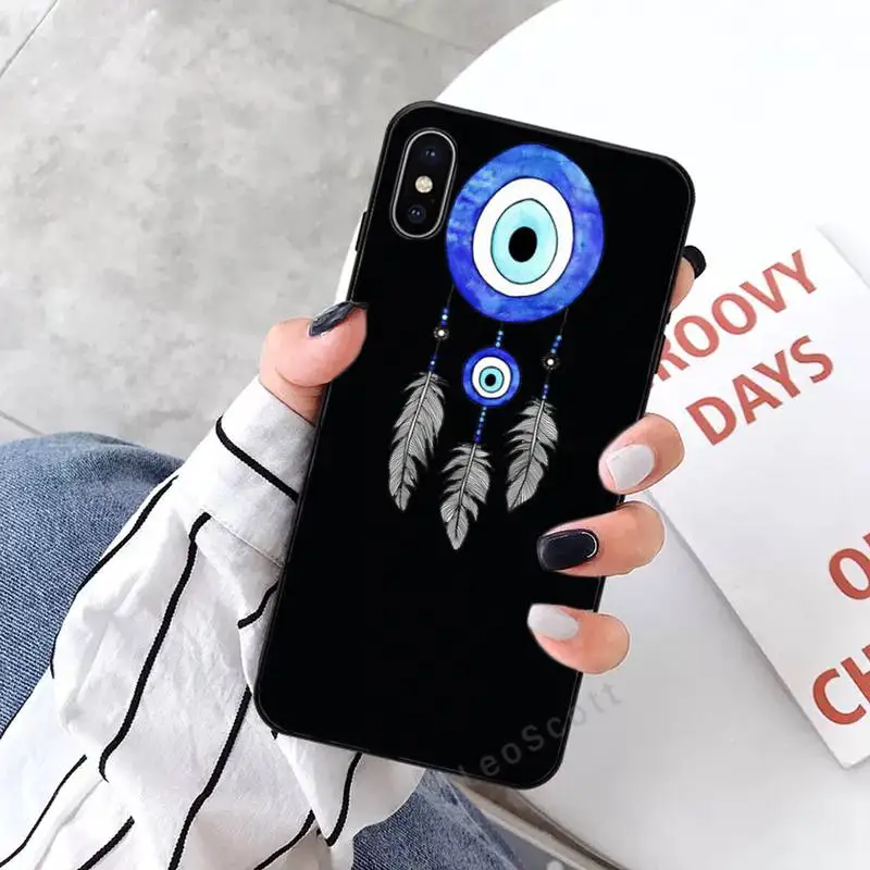 

Evil eye fashion Phone Case for iPhone 11 12 pro XS MAX 8 7 6 6S Plus X 2020 XR Mini
