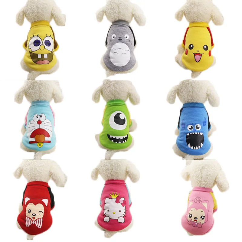 Новинка Пальто для собак Куртки Костюм домашних животных Одежда кошек Флисовая