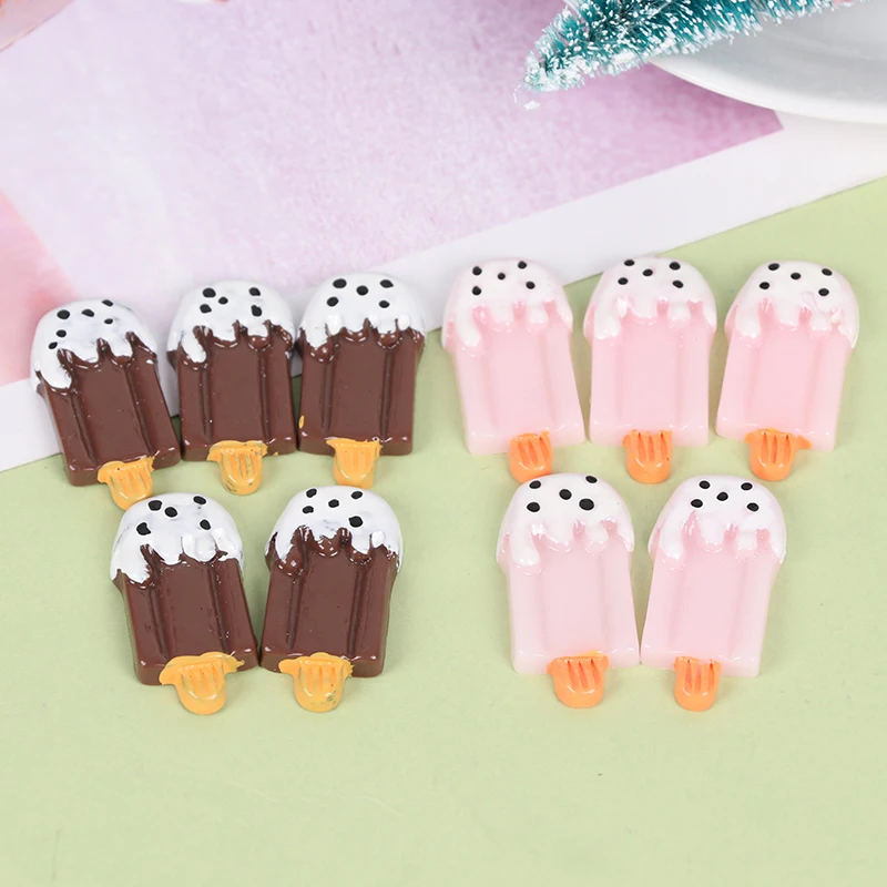 5 шт./компл. миниатюрная имитация смолы для мороженого сделай сам еды кукольного