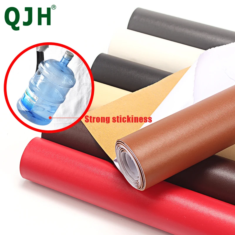 

50*135CM PU Leather Dustproof Universal Self-Adhesive Simulation Leather Suitable For Home Decoration And Car Interior ，Etc.