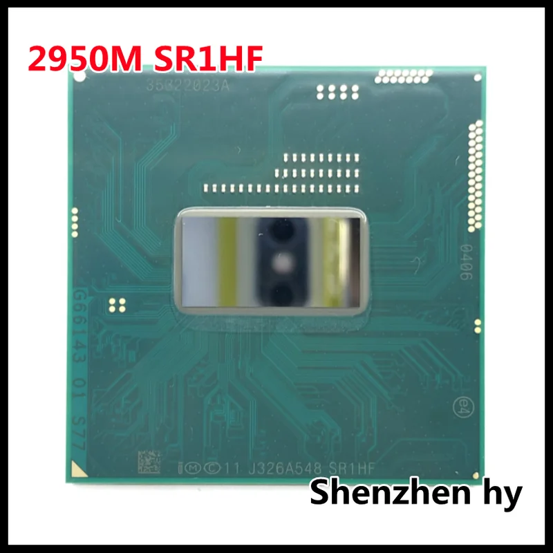 

Двухъядерный двухпоточный процессор 2950M SR1HF 2,0 ГГц 2M 37 Вт Разъем G3 / rPGA946B